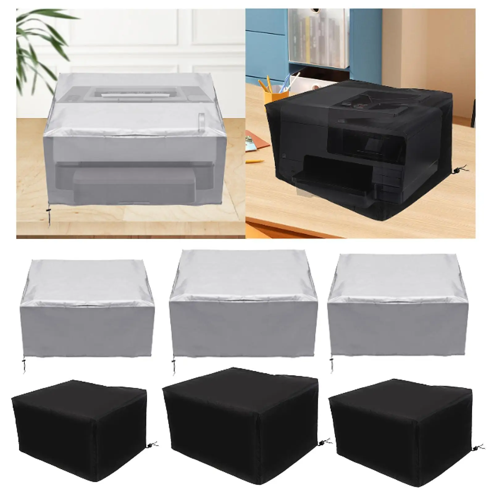 3D Printer Dustproof Cover Scratch Resistant Polyester Protector Enclosure for Desktop Printer Accessories