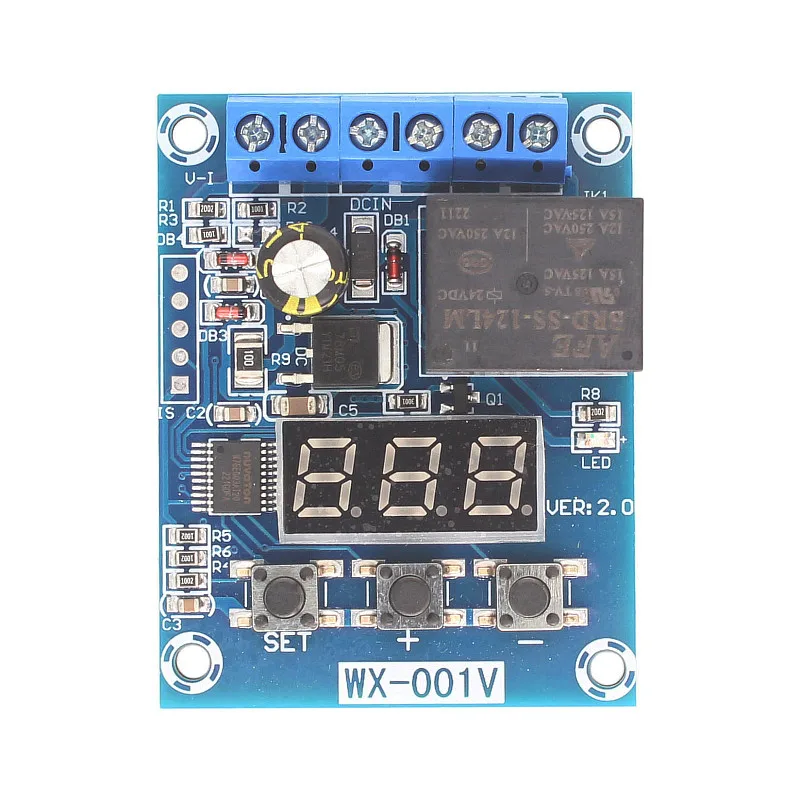 Voltage Detection Control Module Relay Switch Circuit10A Fixed Point Monitoring of Charge and Discharge Control12V/24V