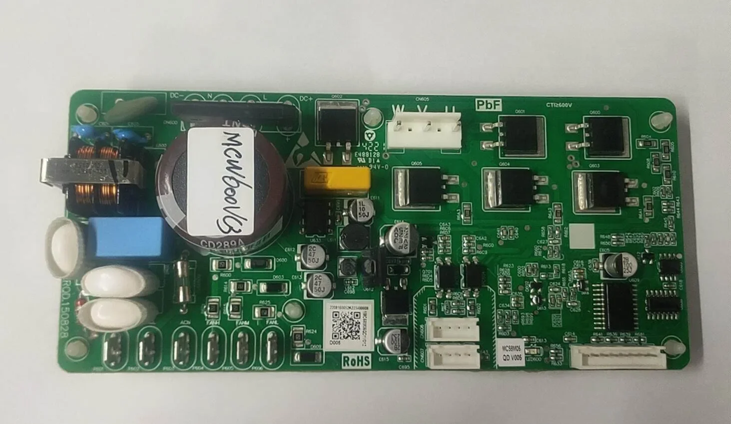 air conditioning motherboard MC702 circuit board MC58M05. RQD.150828