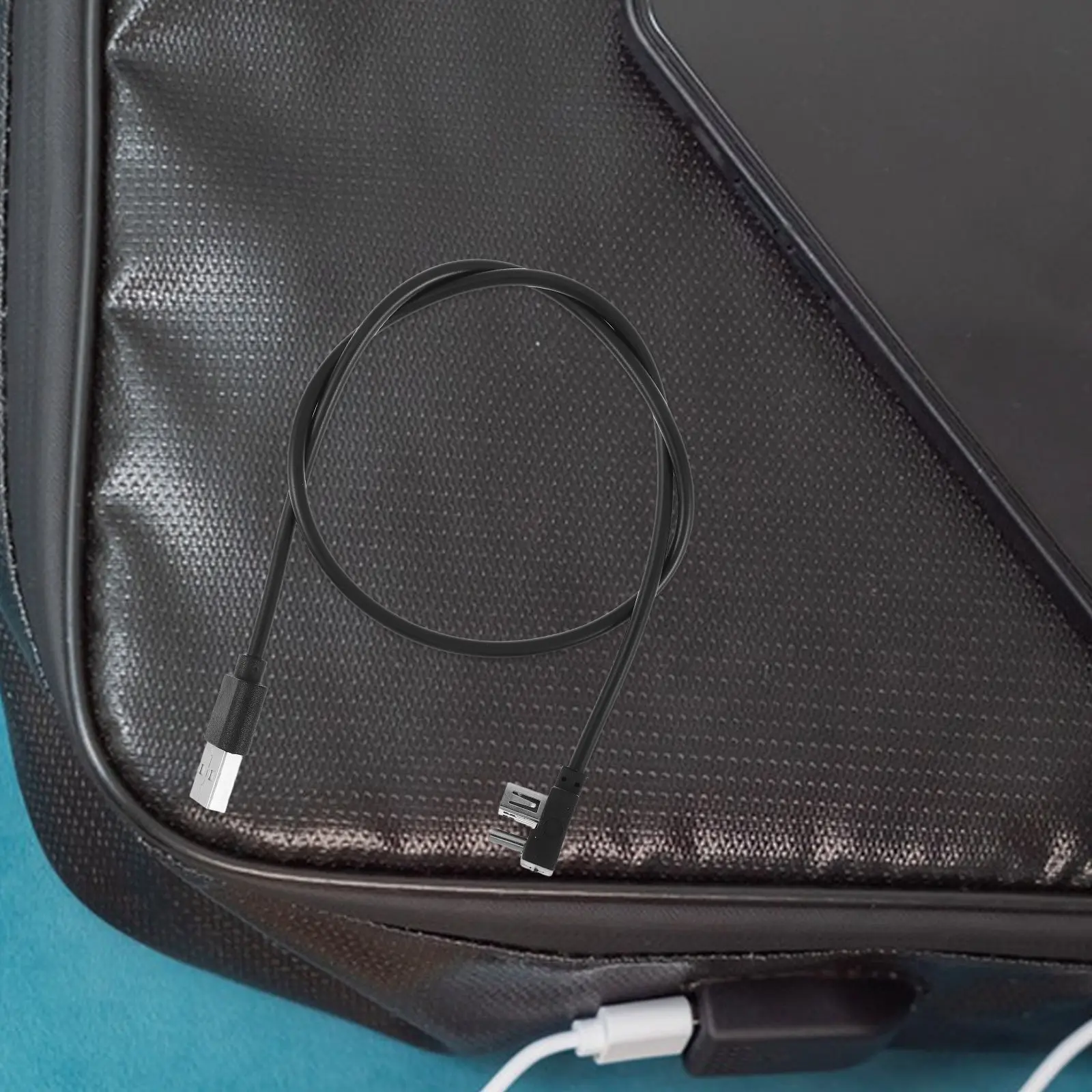 10Pcs Password Lock USB Extension Cable Dual Output Charging Adapter Suitcase Power Cord Universal Charger