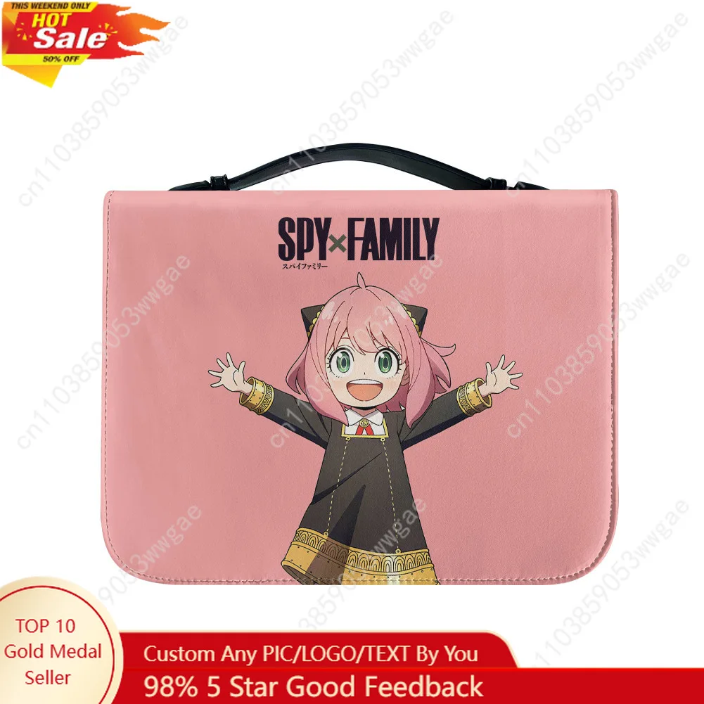 

Spy×Family Bible Bags Christian Gifts Personalized Covers Bible Pack Waterproof Leather Bag High Quality Pockets Package Case