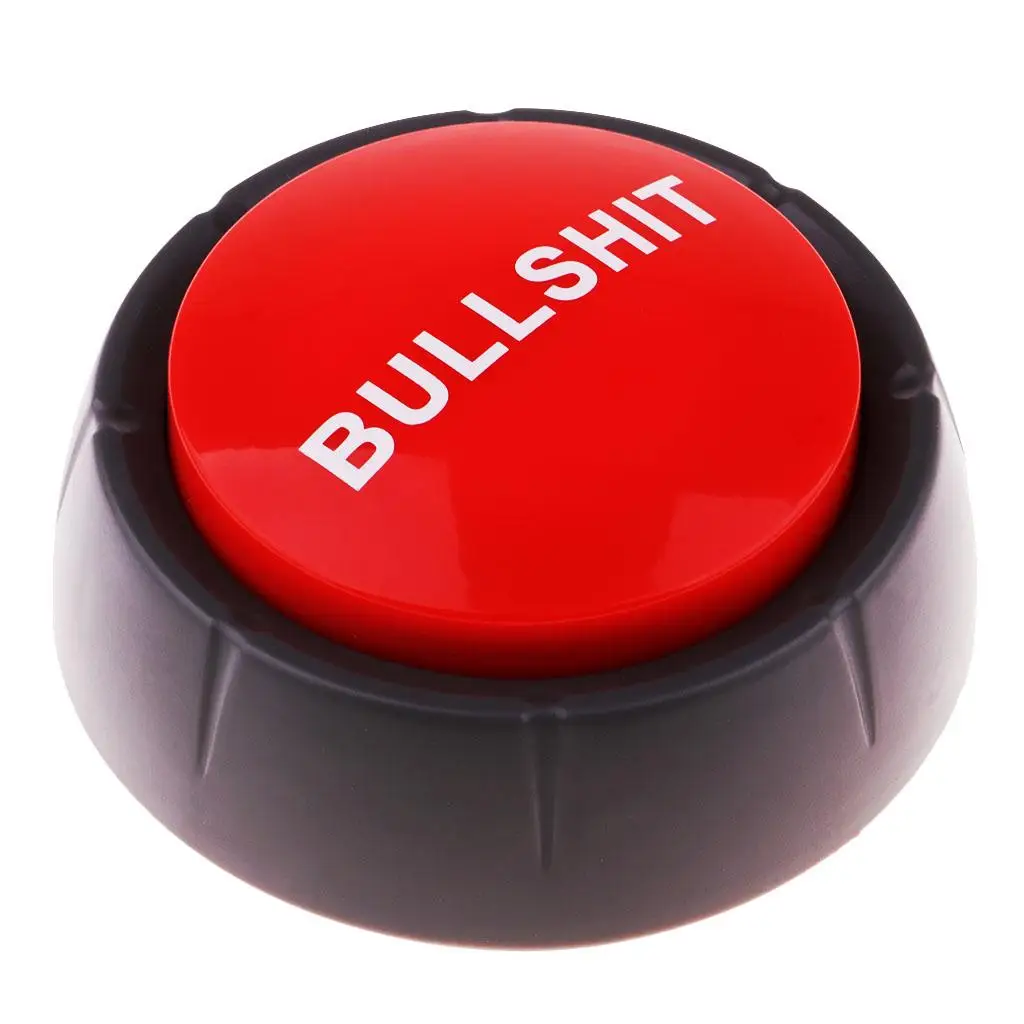 Onzin Knop Tafelblad Grap Speelgoed Licht Antwoord Drukknop Benodigdheden