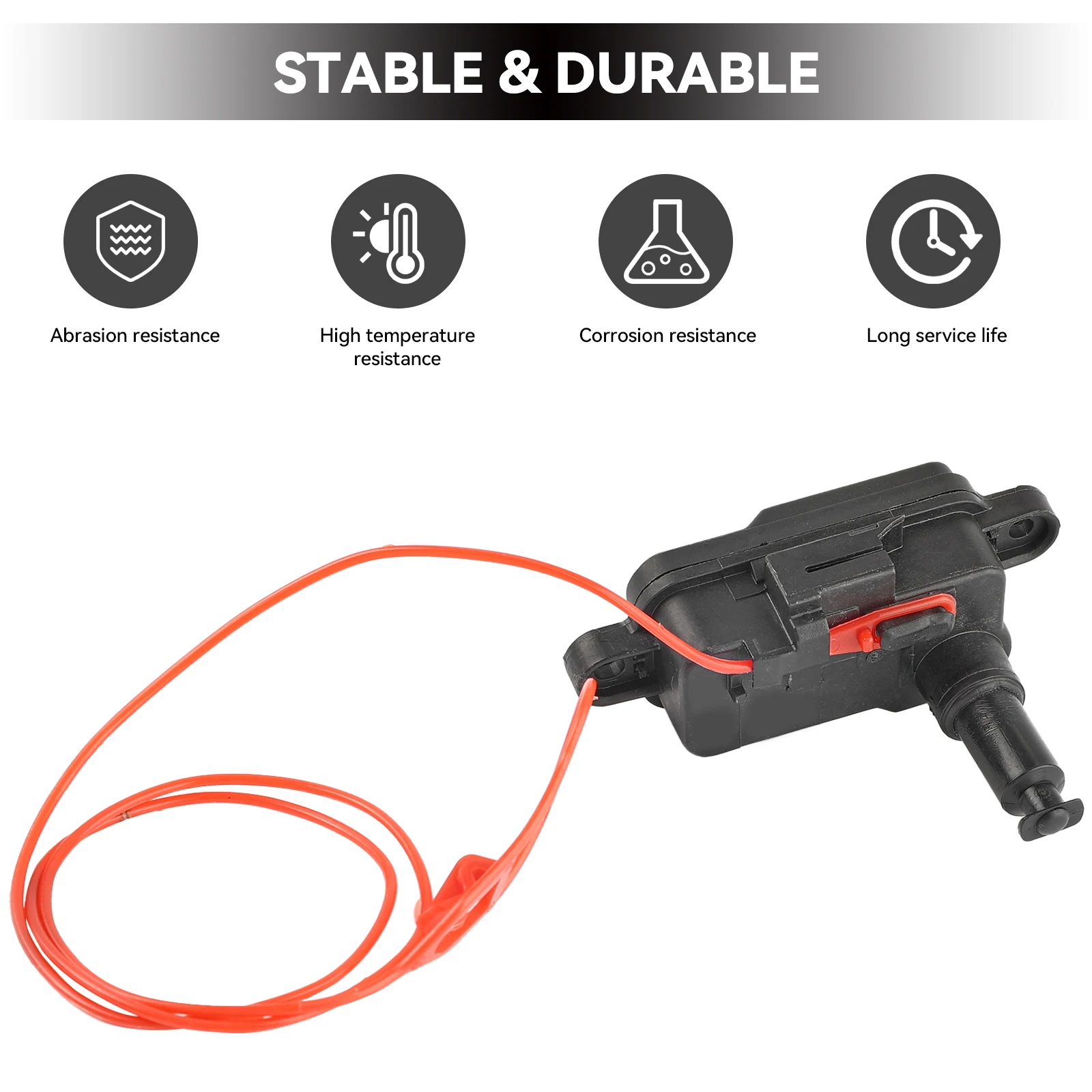 Interruptor de tapa de tanque de combustible 4L0862153D, actuador de bloqueo de puerta, Motor de liberación 4L0 862 153 D para Audi A1 A3 A5 A6 C7 Avant A7 Q3 Q7 RS5