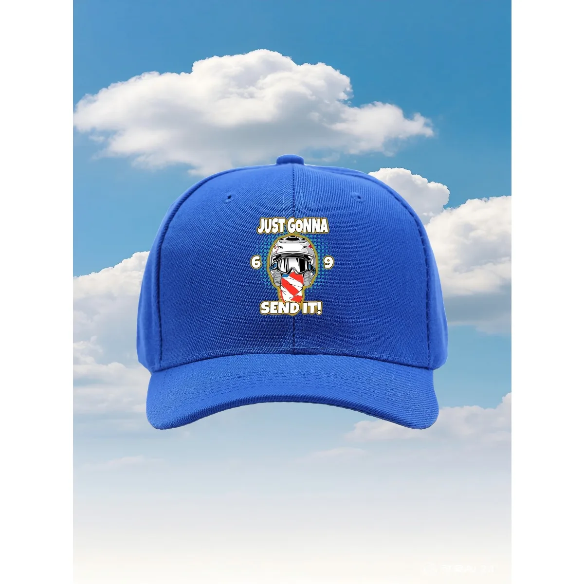 Ronnie 2025 new model Trucker Hat with an Adjustable Fit And a Fun Printed Design Ideal for Outor Activities Travel And Da