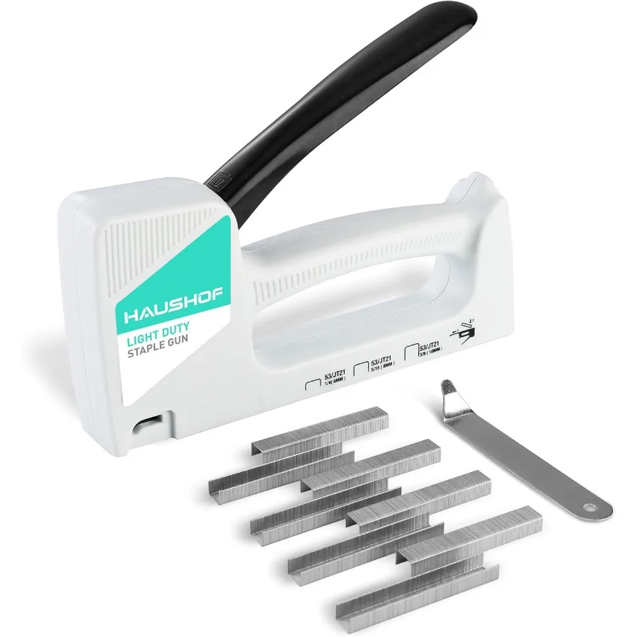 

Легкий степлер, степлер для обивки, 800 шт. скоб JT21, устройство для удаления степлера, подходит для скоб JT21, 1 4 дюйма, 5 16 дюймов и 3