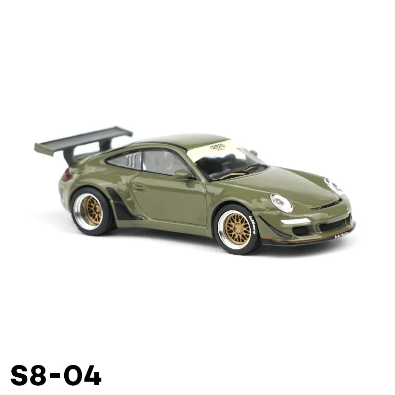 

Xcartoys 1:64 RWB 997 S8-04 Green Alloy Simulation Model Car