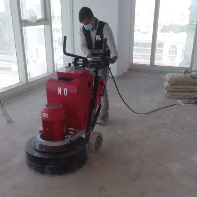 Ronlon Best selling R680 concrete grinder 2 years free warranty concrete floor grinding polishing sanding machine price