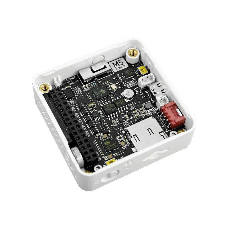 M5Stack Oficial Core2 ESP32 IoT Kit de Desenvolvimento V1.1 Controlador de Desenvolvimento de Programação Gráfica com Tela Sensível Ao Toque Bluetooth