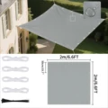 Light Grey 2x2M