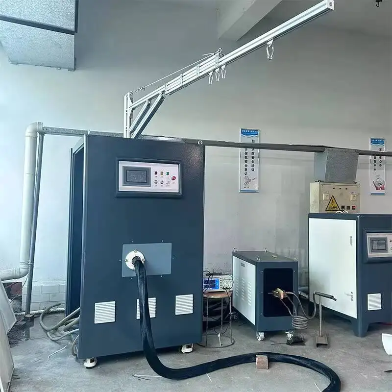 

New Induction Heater 15KW Furnace 2200 Degree 3992 Fahrenheit High Frequency Welding Machine Fast Heating