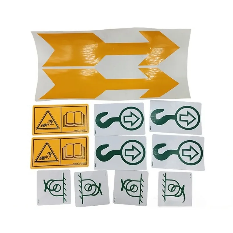 

Excavator Parts for Volvo Sany Doosan Hitachi XCMG Liugong Carter Excavator Sticker Chassis Sticker Sticker