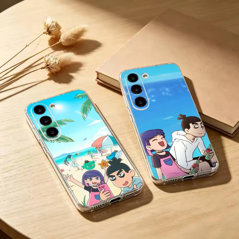 S-Scissor Anime Seven  Phone Case For Samsung A10 A12 A20 A21S A30 A31 A50 A51 A52 A70 A71 Transparent
