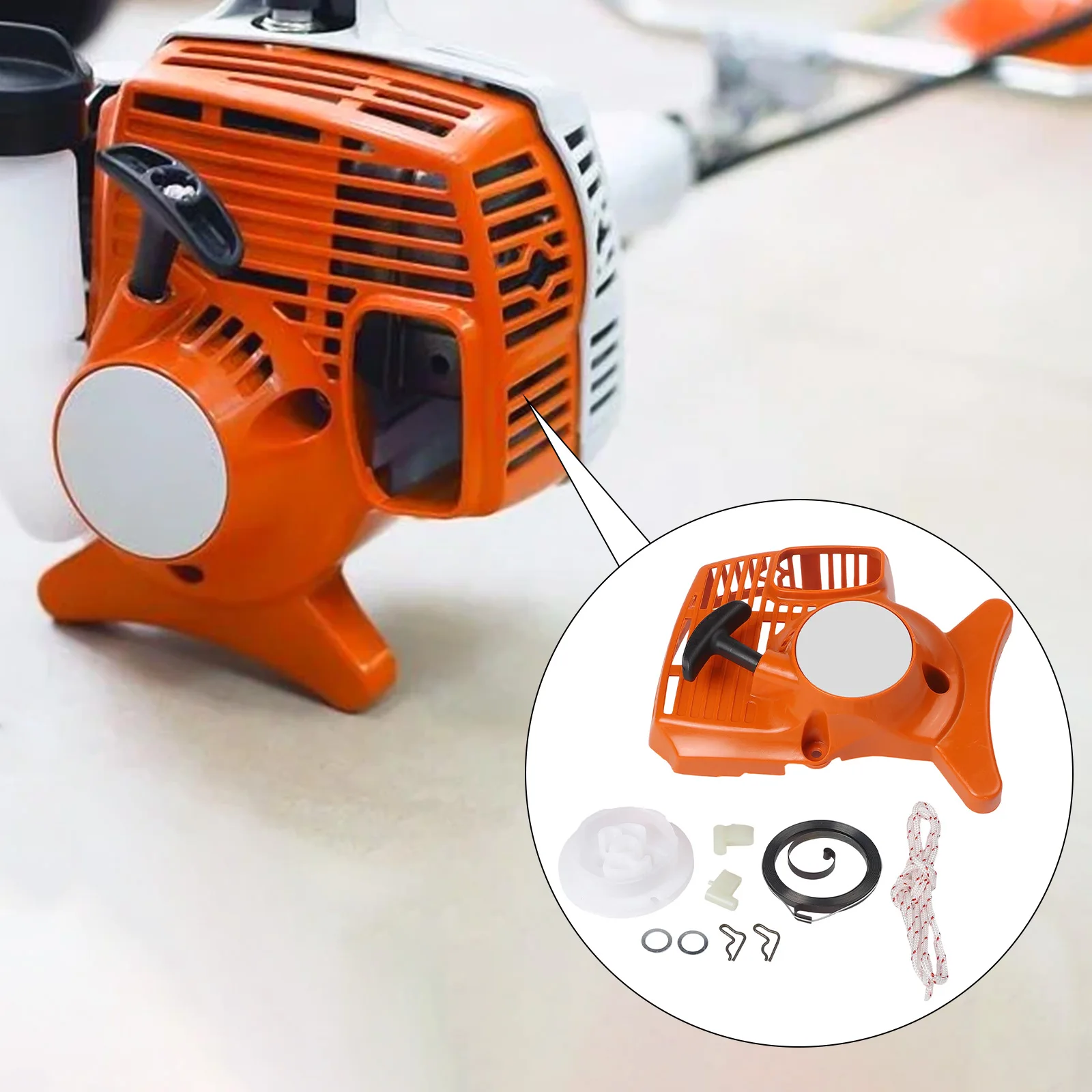 

Garden Care Lawn Maintenance As Shown Pull Starter Assembly Easy Installation Starter Kit Easy Installation Components