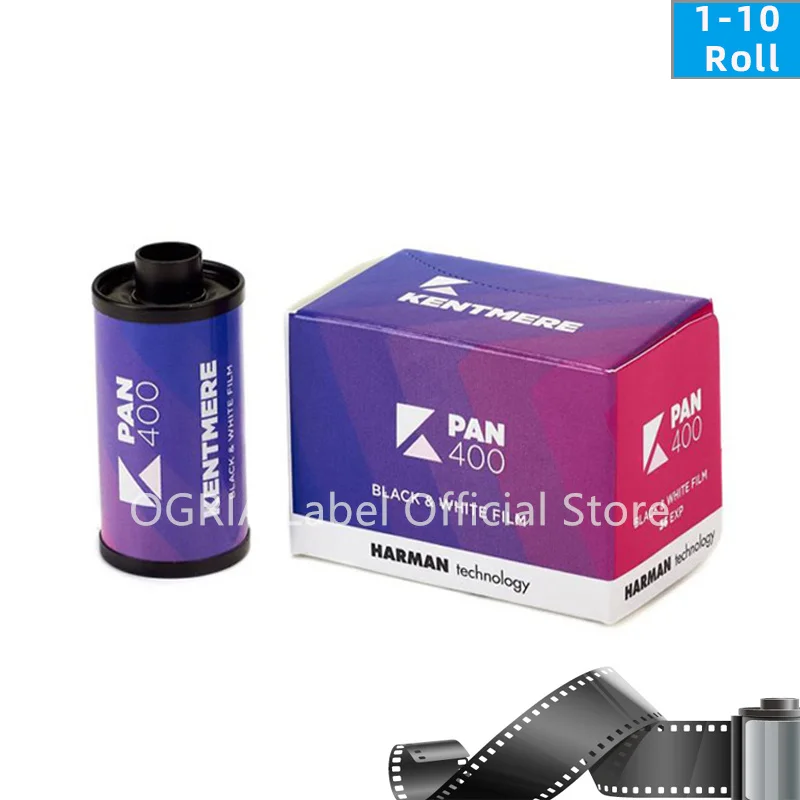 filme negativo preto e branco novo original 36 folhas rolo rolls rolls rolls rolls 10rolls 135 mm oyster iso400 01