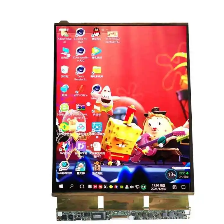 13.3 Inch AMOLED Flexible Thin Module Paper Thin Panel Custom Display Flexible OLED LCD HD Screen