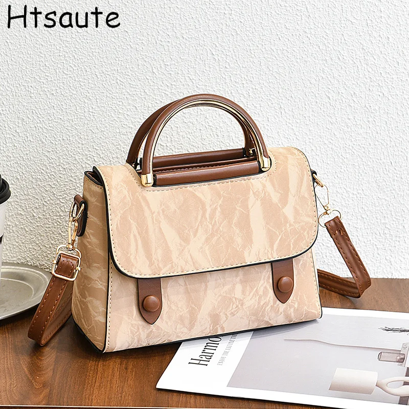

Women PU Leather Crossbody Bag Female Brand Designer Luxury Shoulder Bags Ladies Casual Retro Large Capacity Handbag hobo bags
