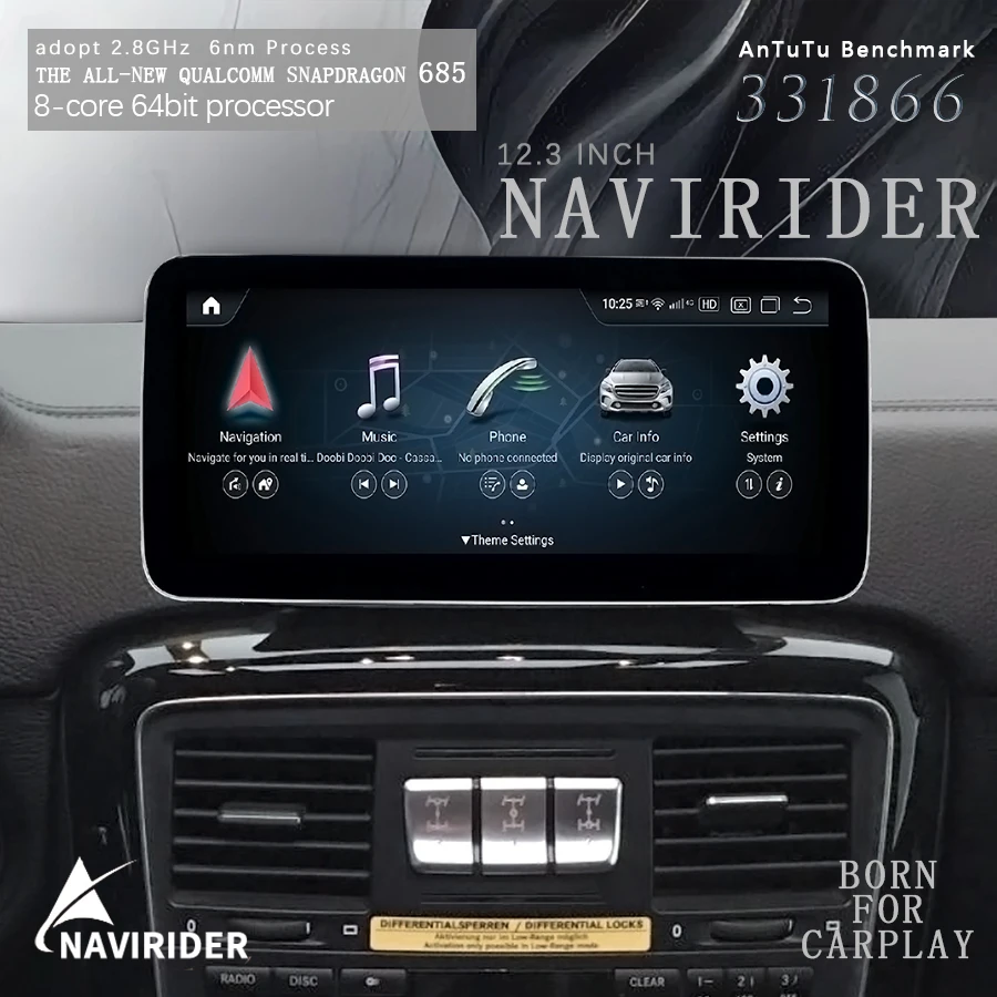 

Snapdragon 685 Android 13 экран для Mercedes Benz G W463 G350 G500 G550 2013-2019 GPS Carplay автомобильный навигатор плеер Авто Стерео