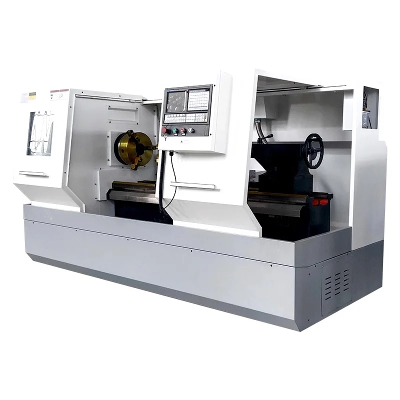مخرطة CNC ck6140 عالية الدقة 6150 أداة آلة مخرطة CNC أفقية