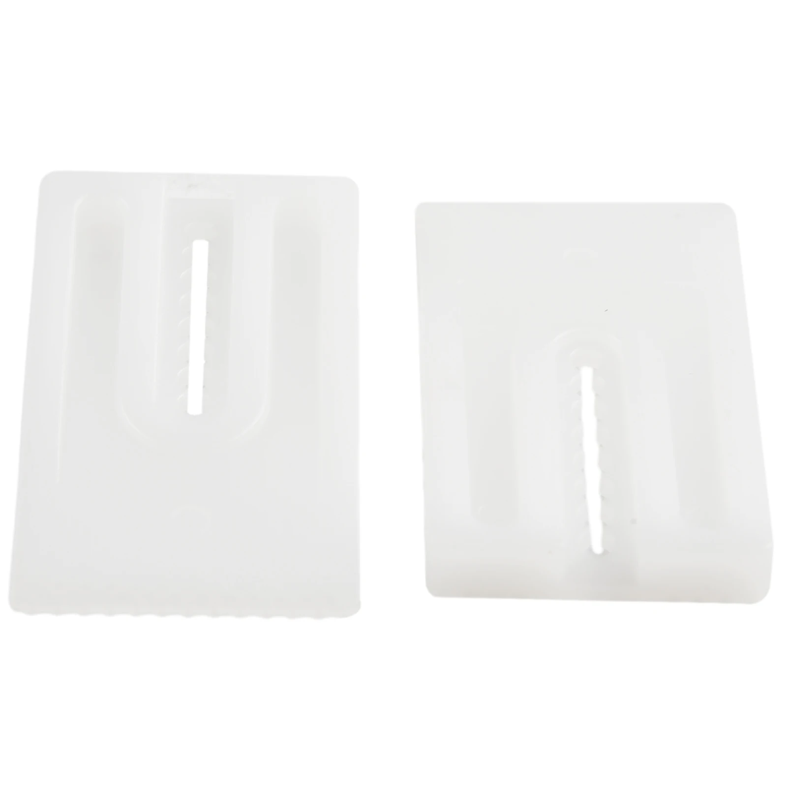 For Furniture Cabinets Tables Leveling Shims 8pcs Toilet Shims Multi-Purpose High-quality Soft Plastic Transparent White