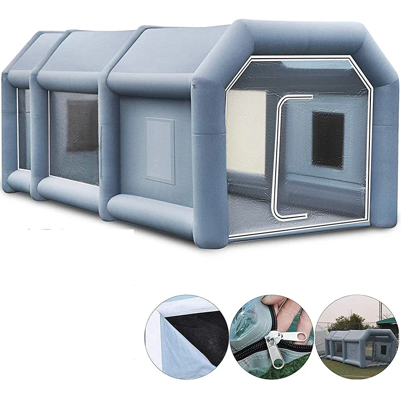 Portable Inflatable Paint Spray Booth, Spraying Painting Booth For Car