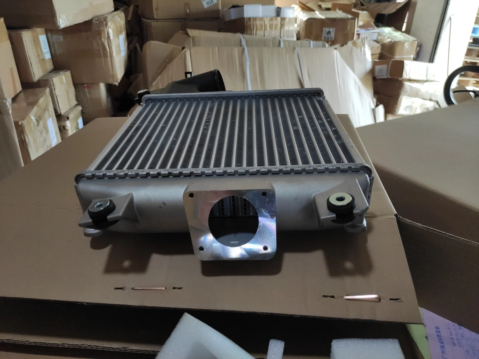 Car Turbocharger Aluminium Intercooler Turbo Air Cooler for  1KD 2KD 17940-0L060