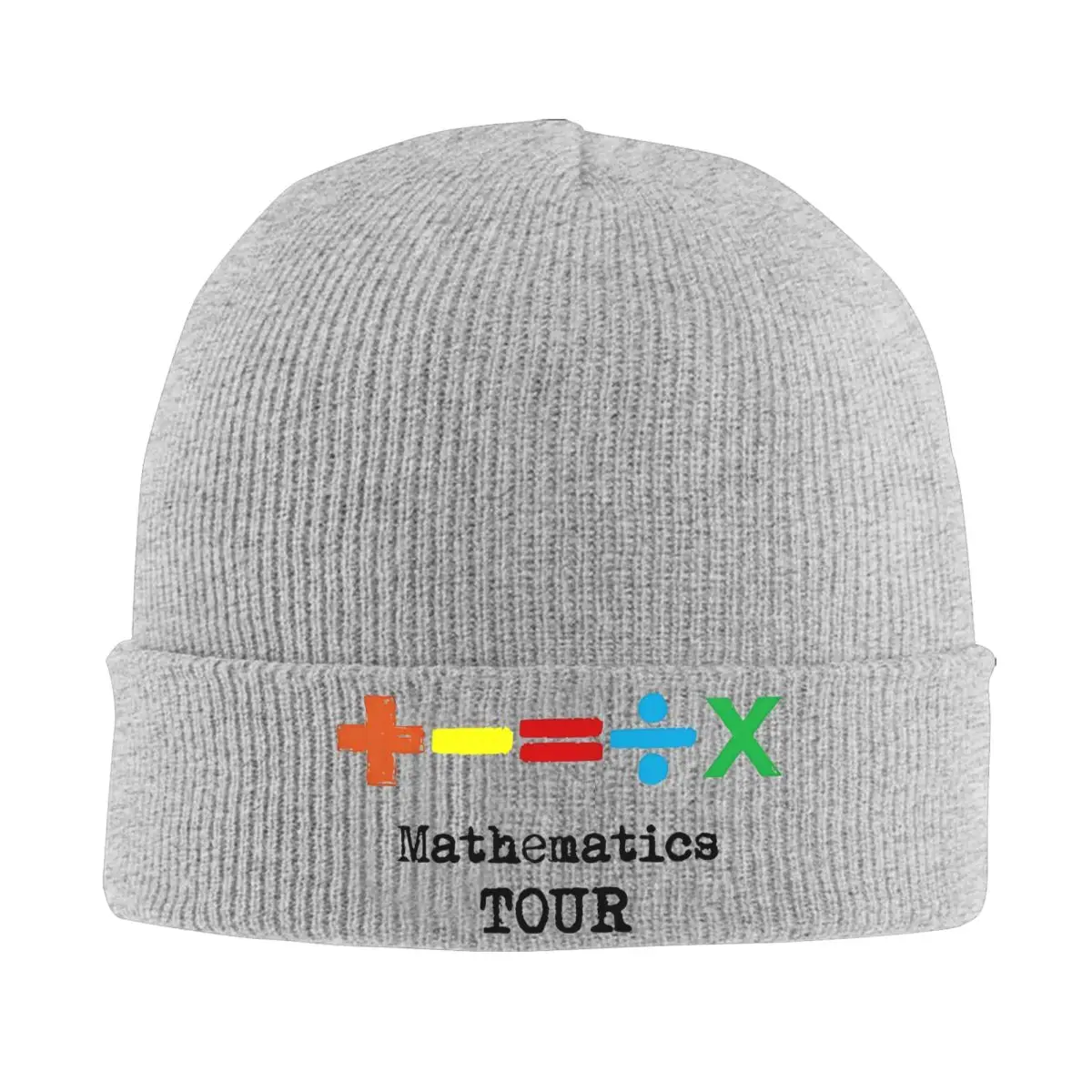 The Mathematics Tour Ed Sheerans Knitted Caps Women's Men's Beanie Winter Hat Warm Caps