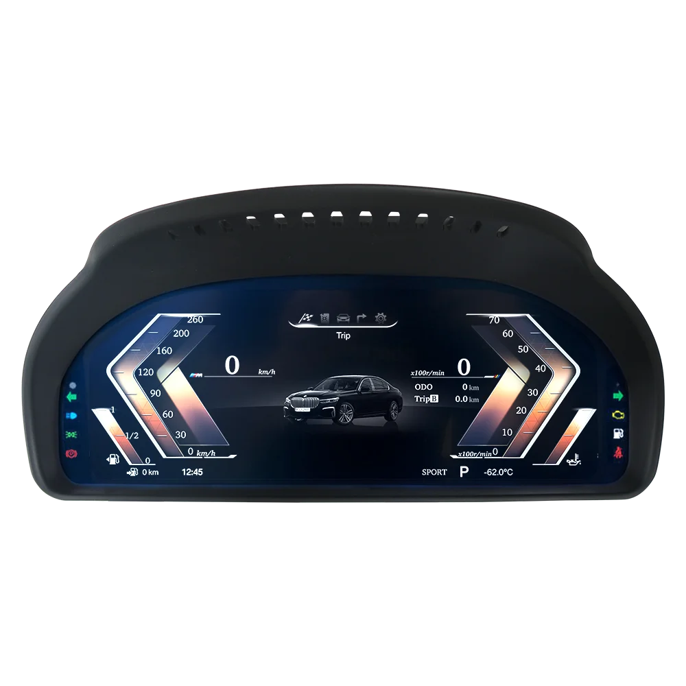 Auto Speed Meter for Car Head up LCD Dashboard Digital Speedometer Instrument Cluster for BMW 5 Series E60 F10 F11 GT F07
