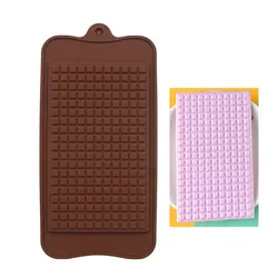 Lattice Shape Chocolate Candy Mold Handmade Waffle Silicone Mould Baking Tool