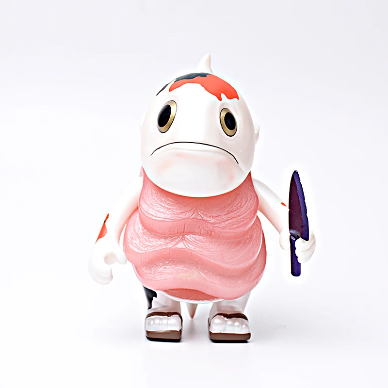 [متوفر] شخصيات Moyashi Shachou "السلسلة المائية" الأصلية - Tuna Senpai، مقتنيات الحوت القاتل والسلمون