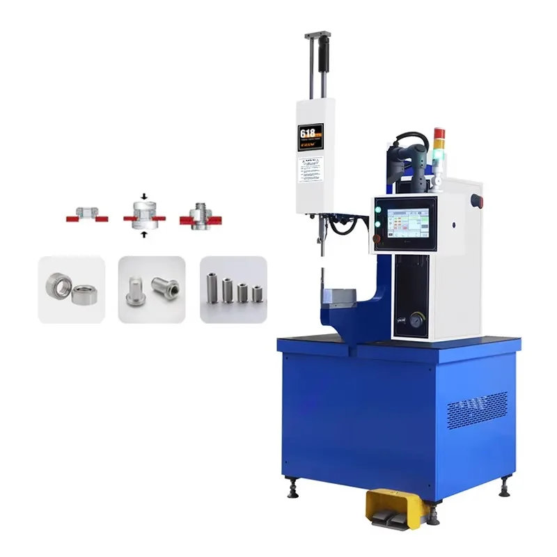 Max Riveting Capacity M10 Nut M8 Standoff PEM Series Fast Programming Fastener Insertion Machine