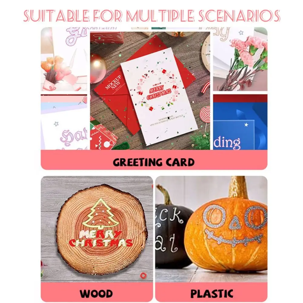 

Multi Functional Shimmer Double Line Outline Pens Self-Outline 8/12/24/36/48/60colors Metallic Markers Glitter Drawing Pen Gift