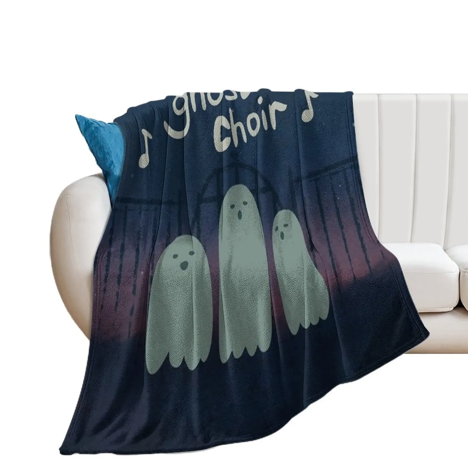 

Ghost Choir Throw Blanket warm for winter Summer Beddings Sofa Quilt Polar Blankets