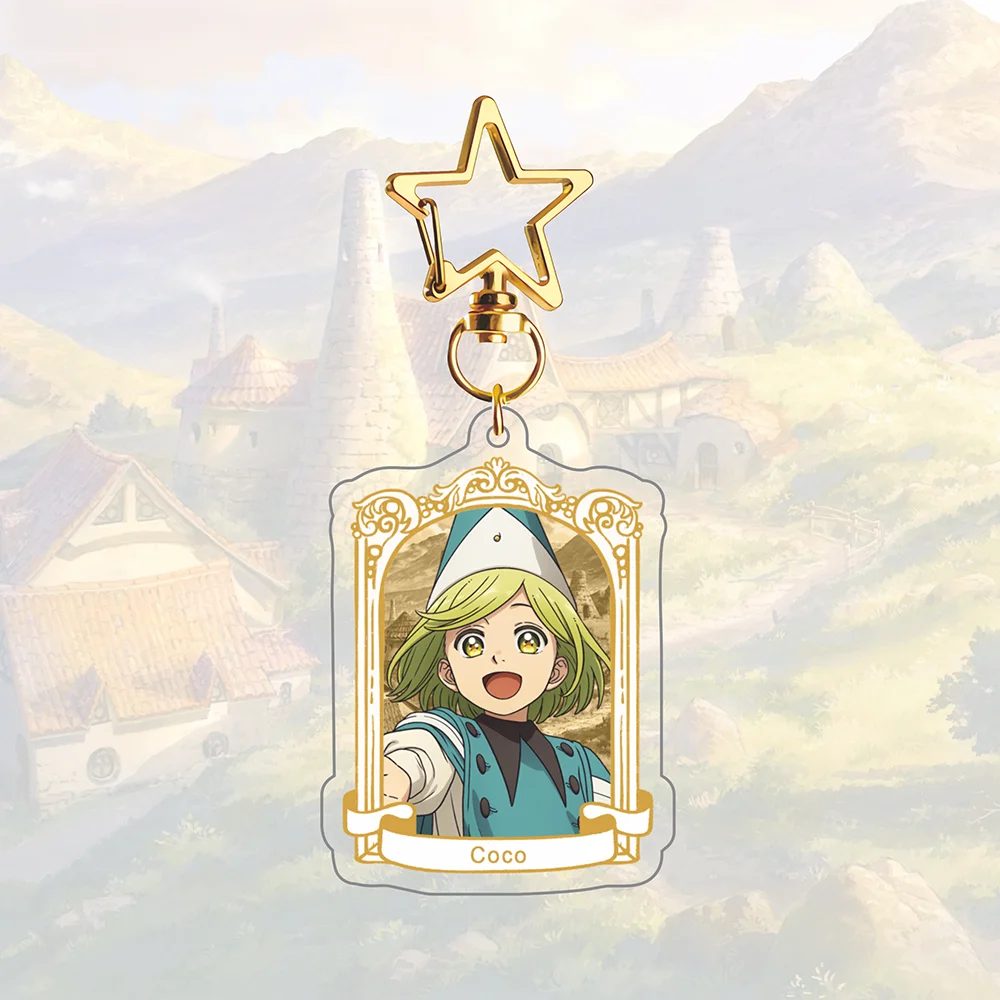 Witch Hat Atelier Acrylic Keychain, Coco Qifrey Agott Chibi Figure, Magical Fantasy Art Ver. Anime Bag Charm, 2026 New Collectio
