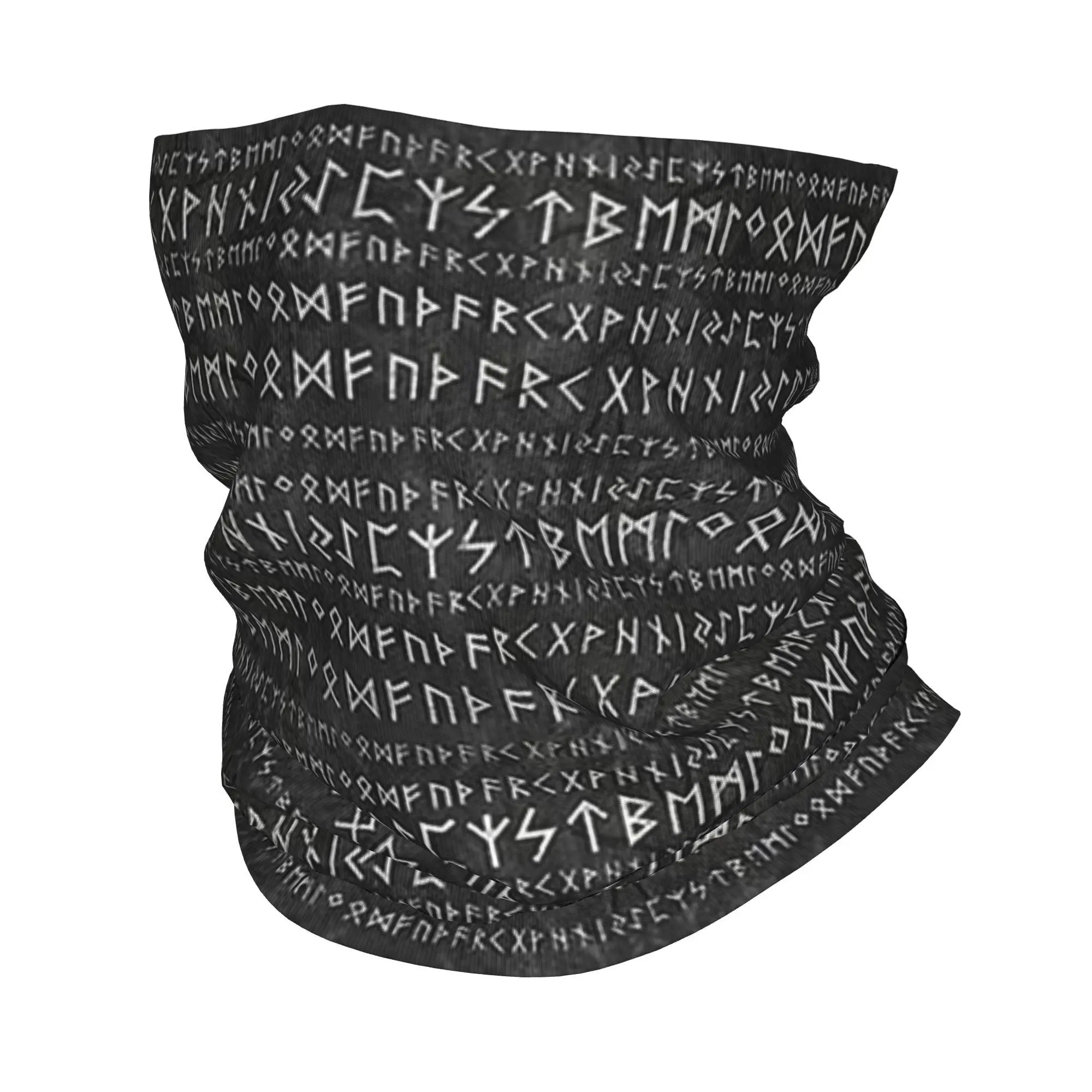 

Elder Futhark Runes Bandana Neck Cover Printed Magic Scarf Multi-use Headwear Running For Men Women Adult Breathable