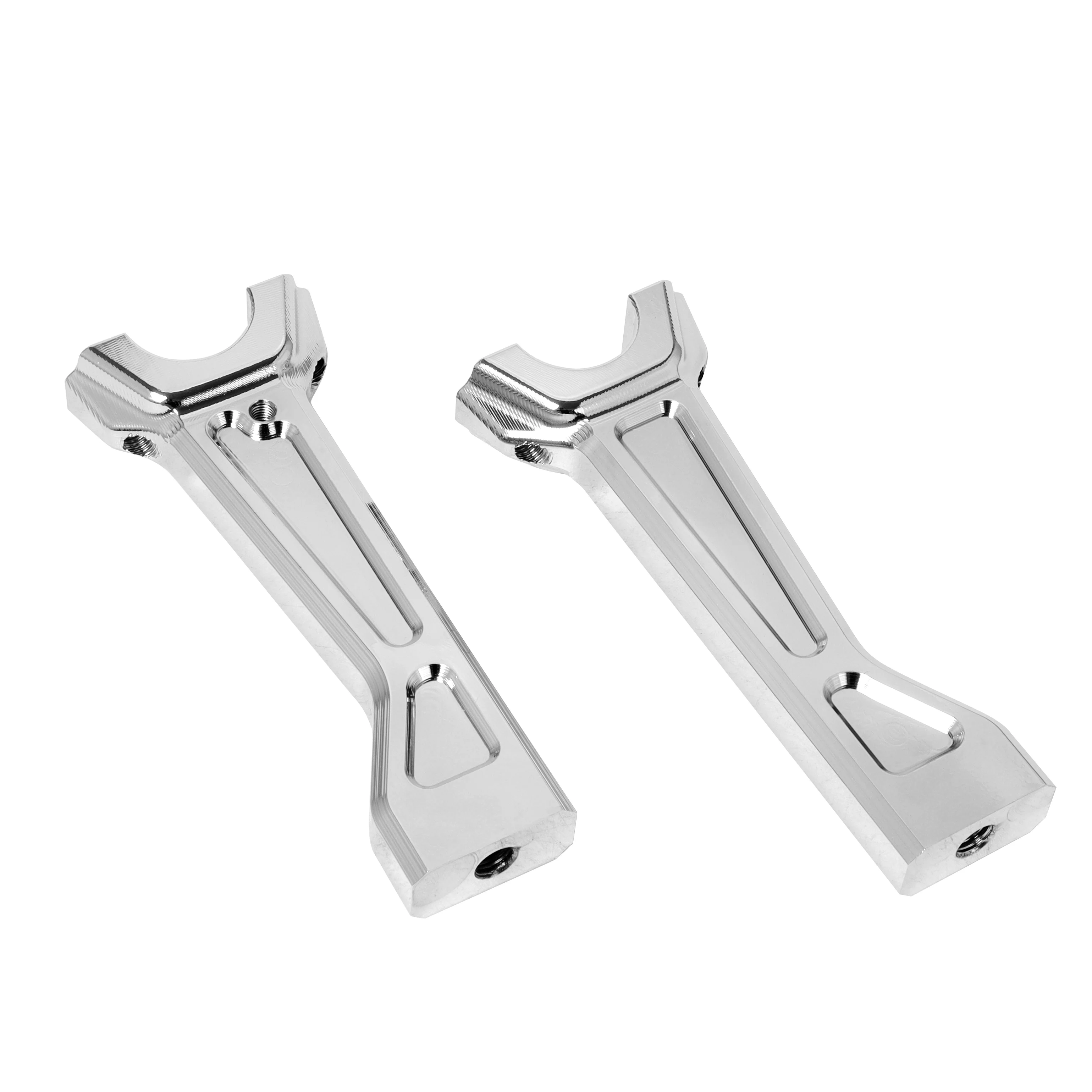 Chrome Motorcycle Handlebar Riser Bar Mount Tall Risers Handle Clamp FOR HARLEY PAN AMERICA 1250 S PA1250 2020-2022