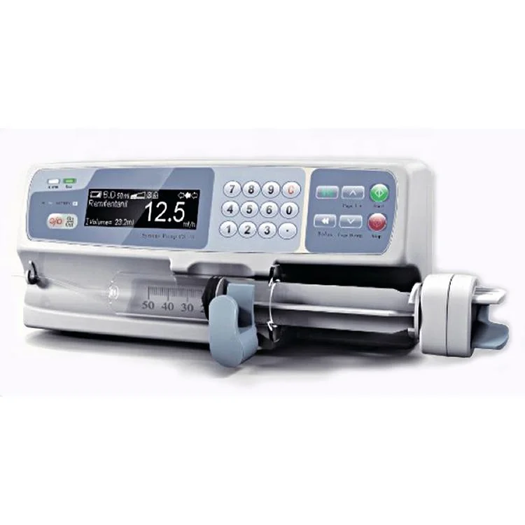 Factory Price CE Approved Medical Hospital Equipment portable infusion pump disposable infusion pump for ICU hospital