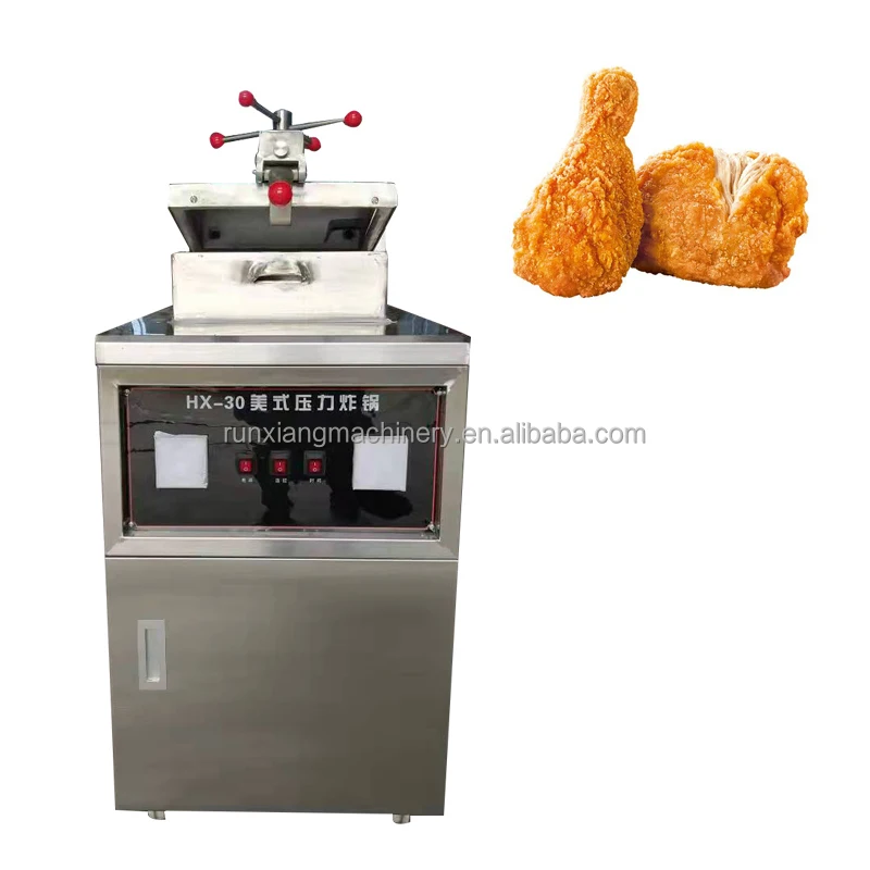 New Commercial Full Stainless Steel Food Processing Equipment  Fried Chicken Machine