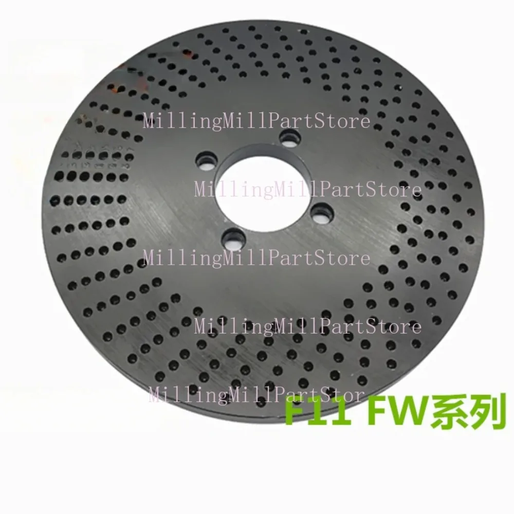 Milling Machine Rotary Table Indexing Plate Index Disc Dividing Board Center Height 100/125/160/200/250mm Sparse Dense Plate
