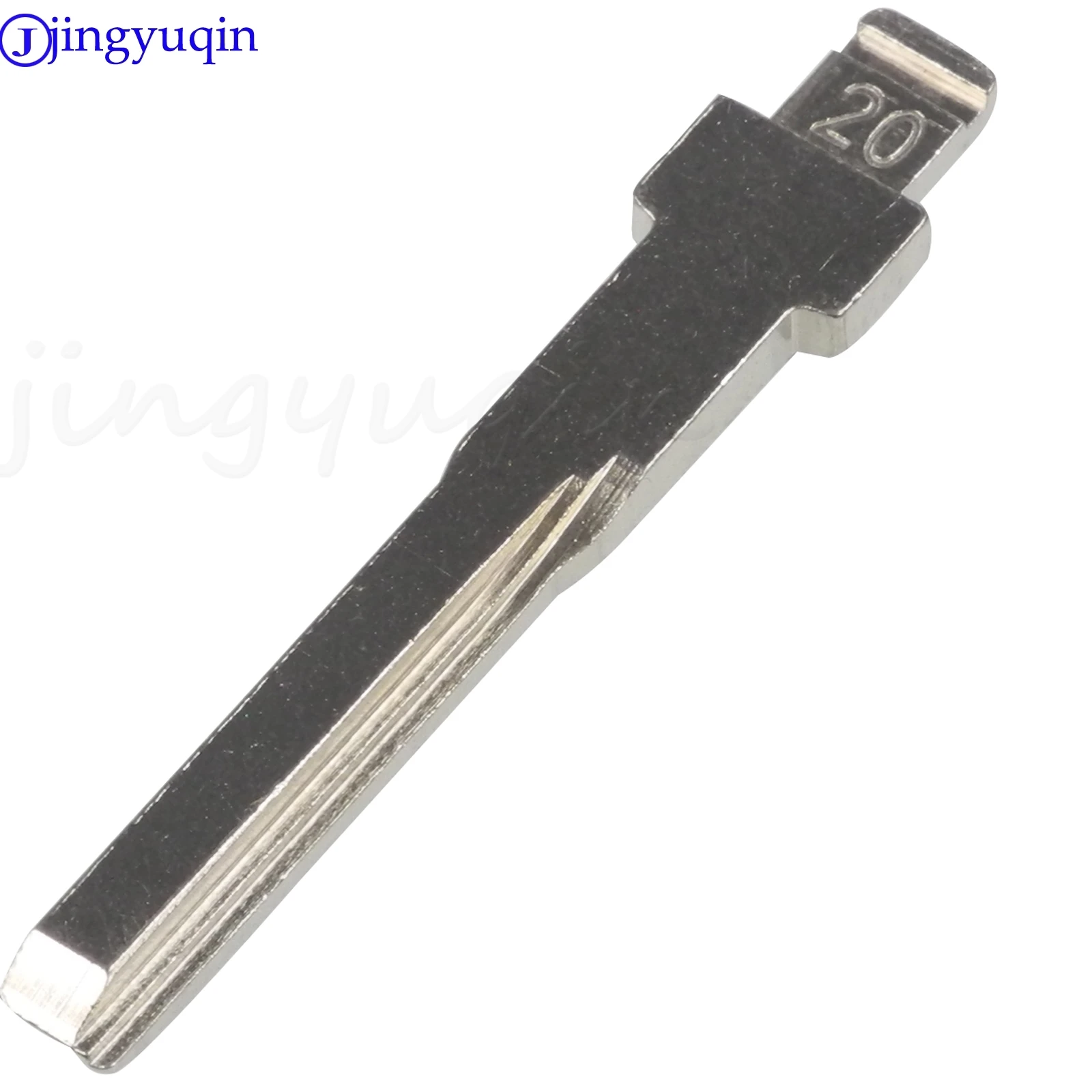 jingyuqin No.20 Metal Key Blade Blank For Mercedes For Benz C E Card Series Car Flip Folding Key Replacement Uncut HU64 Blade