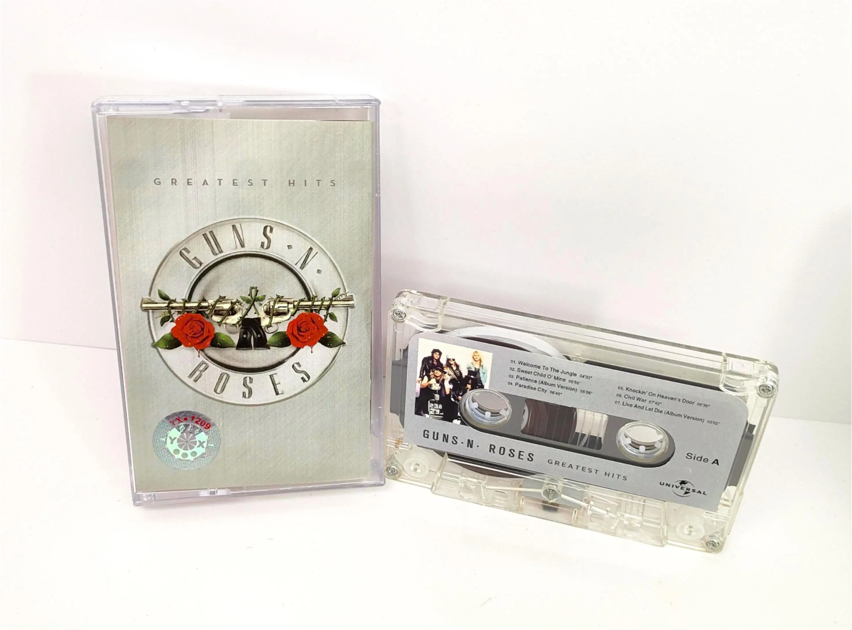 Classic Rock Guns N\' Roses Slash Music Tape Greatest Hits Album November Rain Cassettes Cosplay Recorder Walkman Soundtracks Box