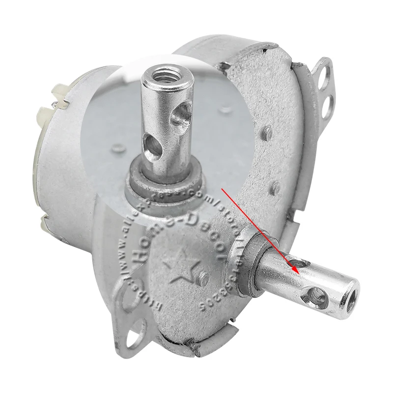 1PCs DC3V-24V 2RPM-100RPM JS-50T Small Noise Gearbox Speed Reduction Gear Motor Plastic Gear for Display Stand & Vending Machine