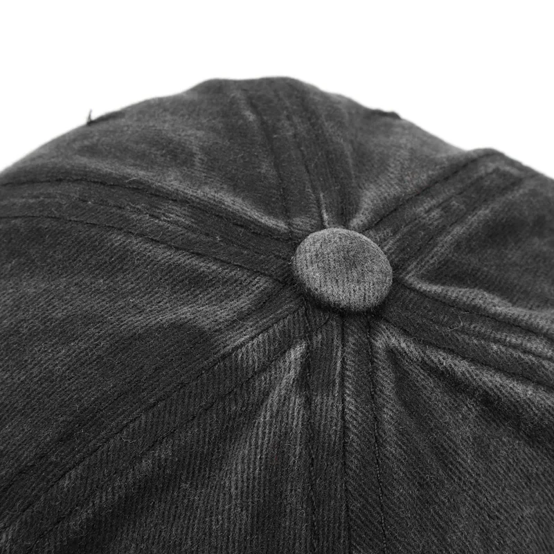 غسلها المتعثرة الرجعية الحب المطرزة قبعة منقار البط للنساء في الربيع والصيف كبيرة حافة لينة قبعة بيسبول قابل للتعديل