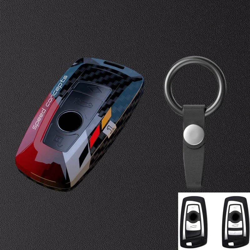 

Car KeyCase Cover Shell PVC Carbon Fiber for BMW E46 G20 F11 E87 F30 Serie 1 G30 F16 G01 G02 G05 F20 G07 X5 F15 X3 F25 F10 X1 I3