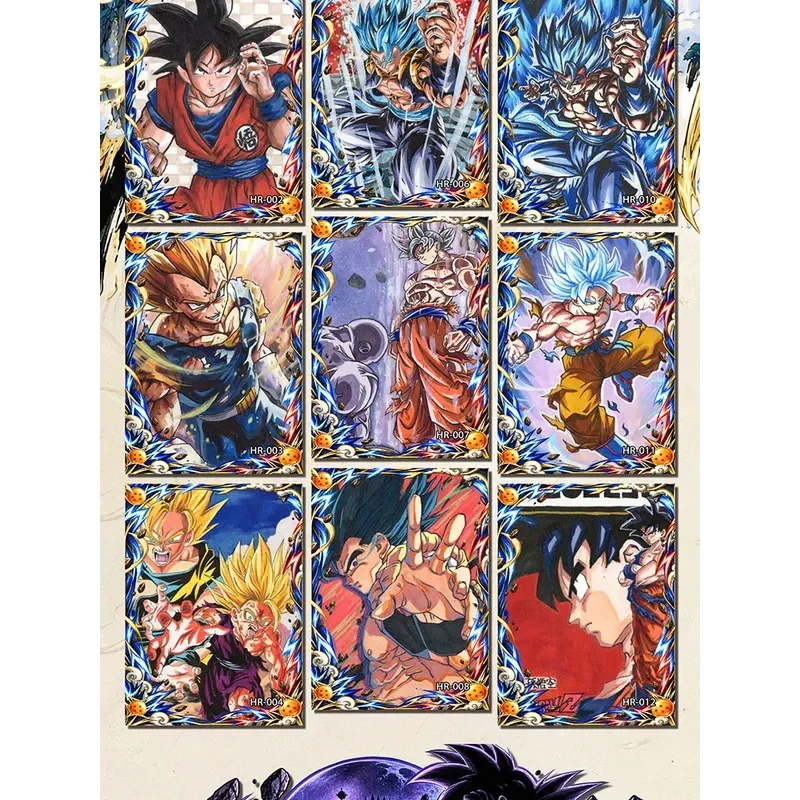 Dragon Ball Hand-painted Replica Collection Cards, Anime Character Desktop Decoration Hobby Collection Present Wholesale