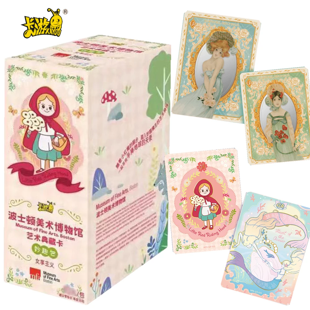 

Kayou Museum of Fine Arts, Boston Cards Collection for Children Feminism Rare Hide Famous Paintings Toy Girls Anniversary Gifts