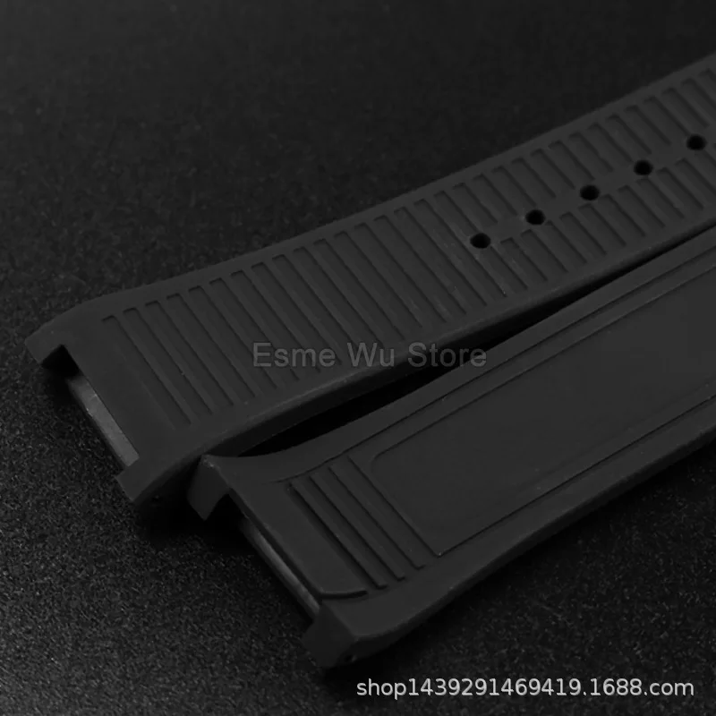 لساعات سلفاتوري فيراغامو F80 الرياضية - إكسسوار ساعة سوداء من السيليكون المقاوم للماء للرجال، 26 ملم.