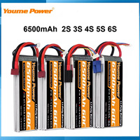 Youme RC LiPo Battery 6500mAh 2S 6S 60C High Power For Quadcopter HRB Drone Aircraft Model