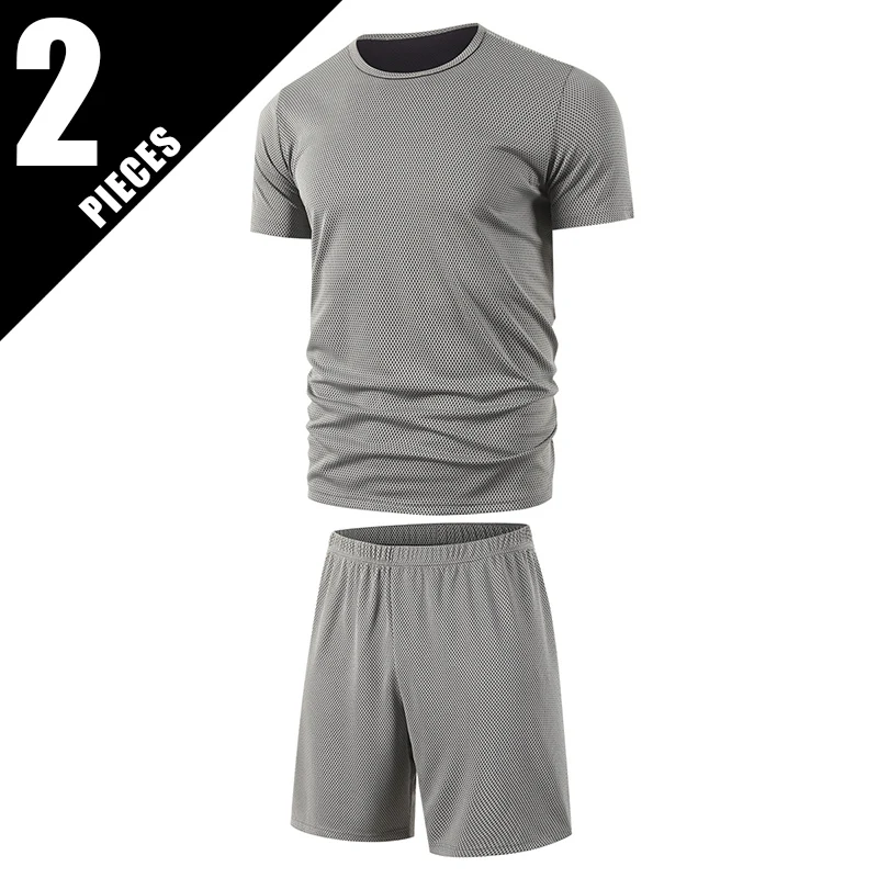 

Мужской костюм-двойка: молодежный, с круглым вырезом, однотонный, с коротким рукавом, летний, дышащий, спортивный, удобный, повседневный, для дома, модный