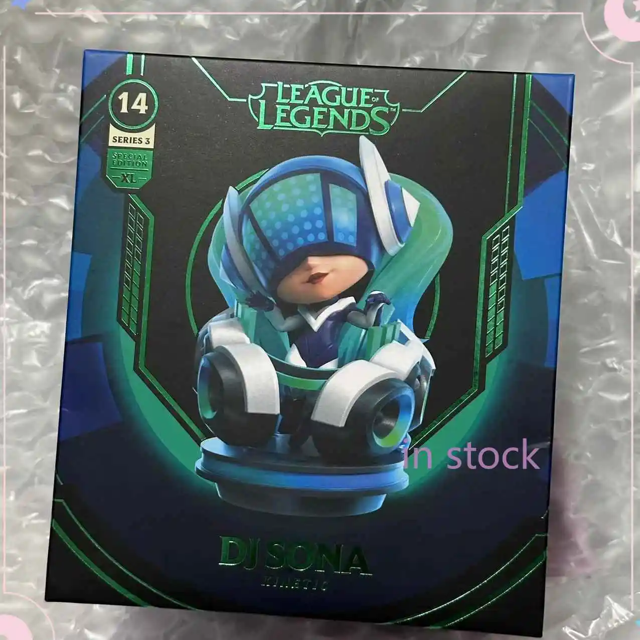 

League of Legends Dj Sona Buvelle Maven of The Strings Game Аниме Коллекция персонажей Украшение Модель Игрушка Фигурка Игрушка