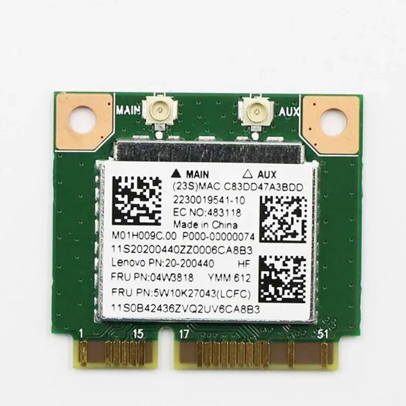 New Wi-Fi wireless card board for Lenovo B50-50 IdeaPad 100-15ibd 100-14ibd 5w10k27043